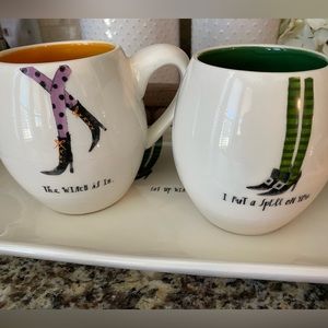 Rae Dunn Halloween Mugs